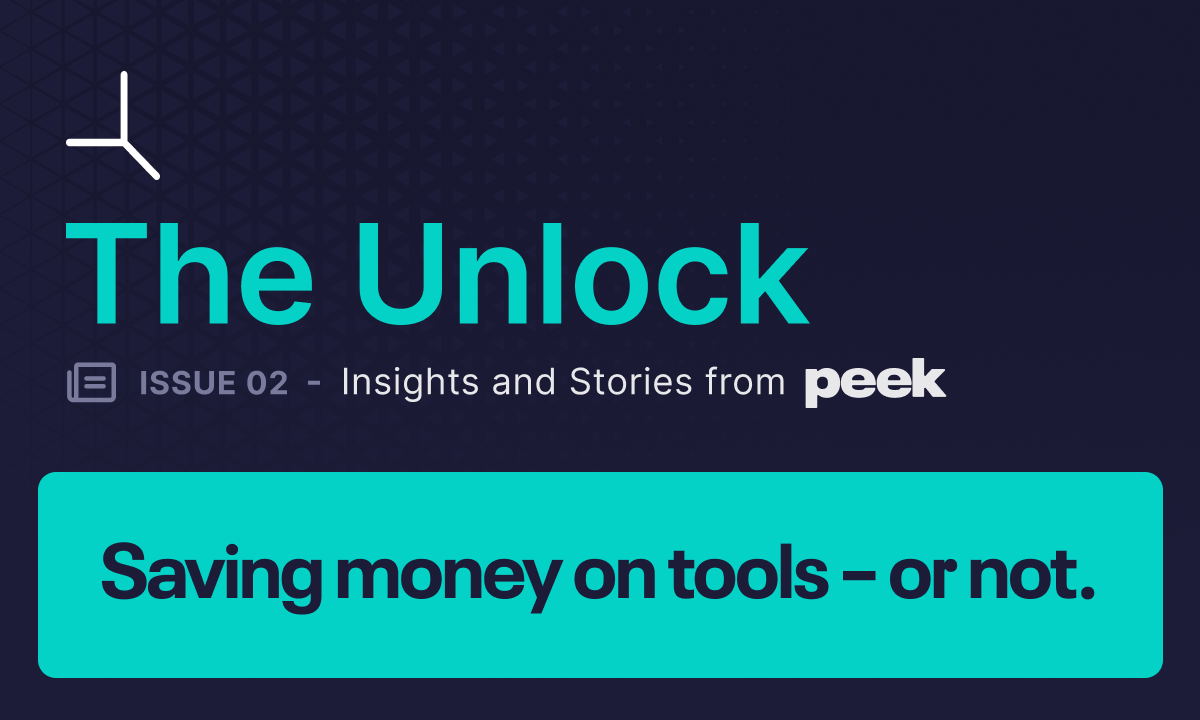 Saving money on tools, or not