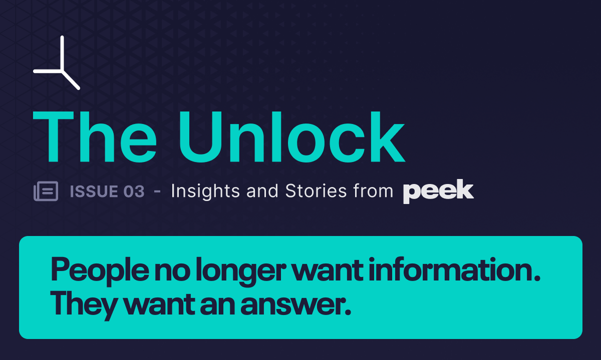 In search of the "right answer."